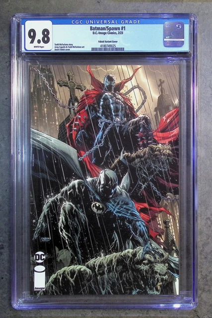 Batman Spawn #1 (2023 DC/ Image Comics) Jason Fabok Variant CGC 9.8