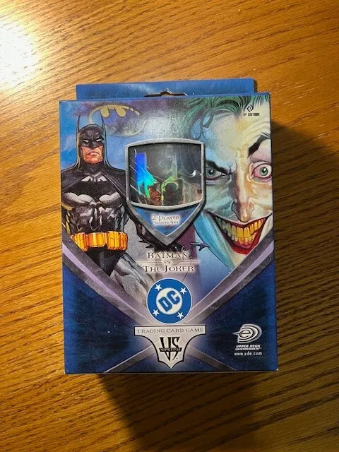 Batman vs The Joker Trading Card Game 2 Player Starter Set – Factory Sealed