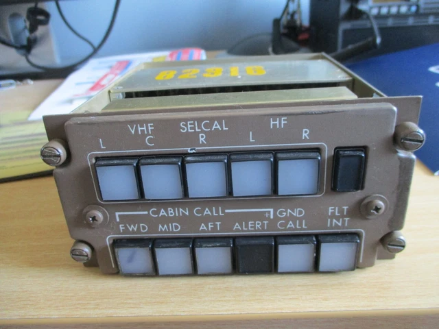 BOEING 757 PILOT'S Call Panel £75.00 - PicClick UK