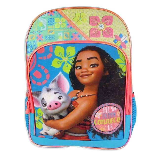 DISNEY MOANA THE Ocean Connects Us 16 Full Size Girls Backpack NEW disney-moana-the-ocean-connects-us-16-full-size-girls-backpack-new