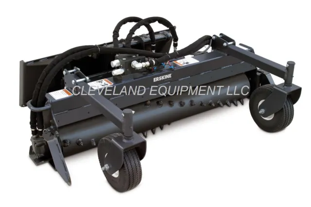 NEW 48" SOIL CONDITIONER POWER RAKE ATTACHMENT Bobcat MT52 MT55 Mini Skid Steer