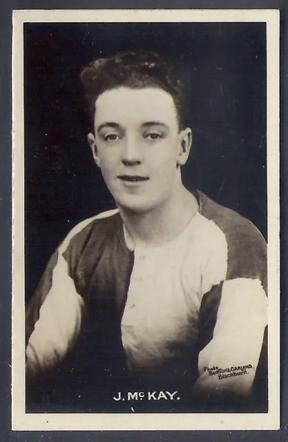 Thomson (Dc) - Fussball Signierte Echte Fotos (Englisch Mf22) 1923 - Blackburn - Mckay