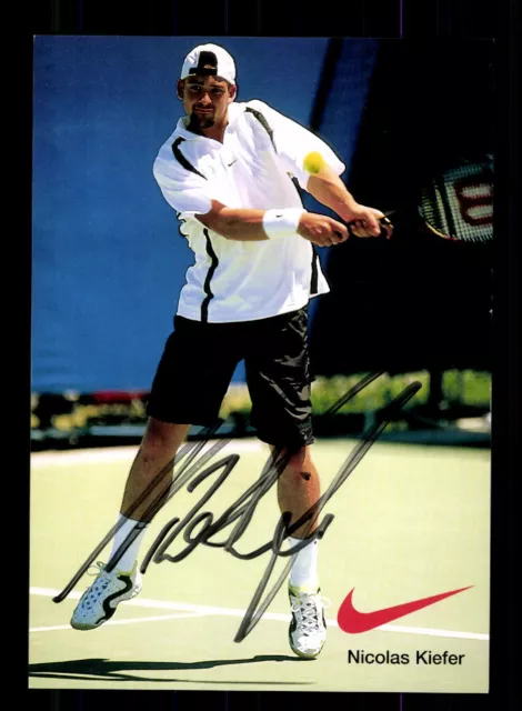 Nicolas Kiefer Autogrammkarte Tennis  Original Signiert + A 227244