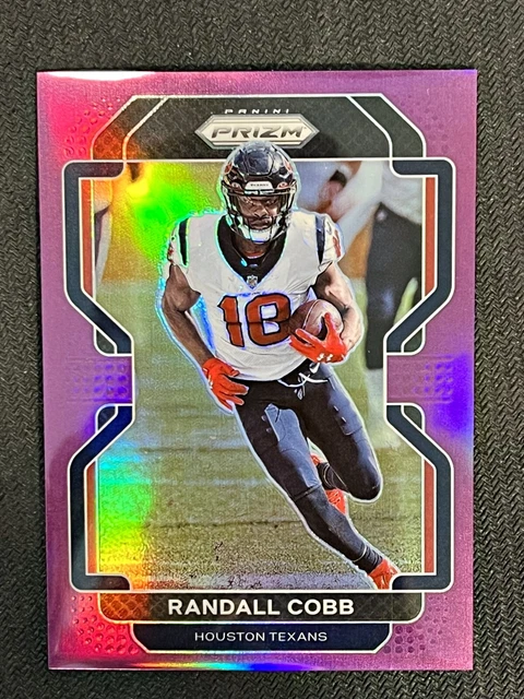 2021 Panini Prizm Football Randall Cobb Purple /125 Houston Texans #33