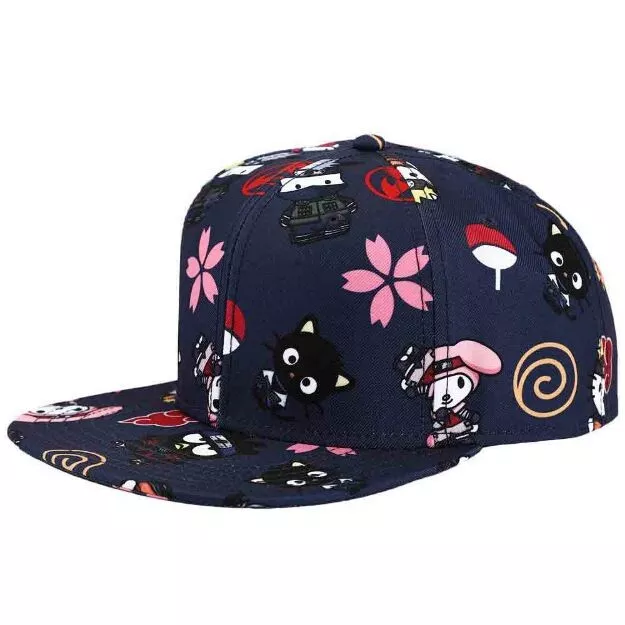 Naruto Shippuden X Sanrio Hello Kitty Cap Hat Anime New