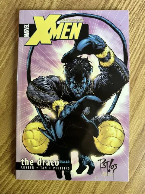 UNCANNY X-MEN Vol 4 The Draco TPB OOP Marvel Comics Chuck Austen Phillip Tan