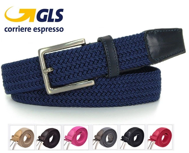 Cintura Tessuto Regolabile Cintura Elasticizzata Intrecciata Unisex Regolabile Senza Fori G 513682 - Foto 8