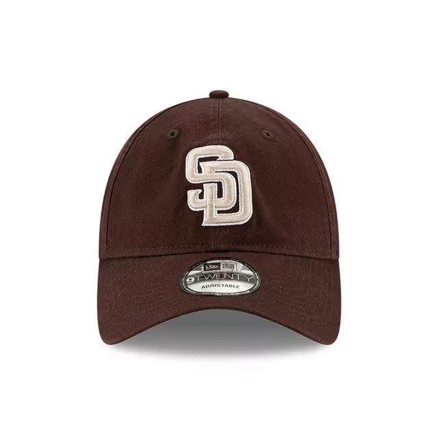 New Era 9TWENTY Cap San Diego Padres MLB Core Classic dark brown 2