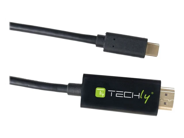 IADAP-USBC-HDMI2TY Techly Video- / Audio- Datenkabel 24 pin USB-C männlich u ~D~