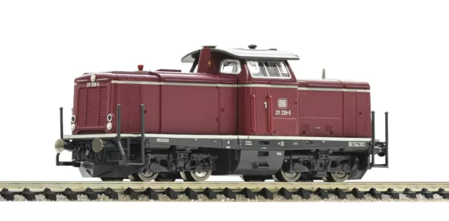 FLEISCHMANN N 721280 locomotive diesel 211 236-5 DB Digitale et Sonore