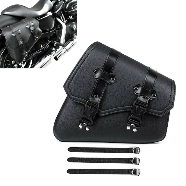 Sacoches Cavalières Craftride Pour Triumph Bonneville T120/T100 - Style Rétro Noir