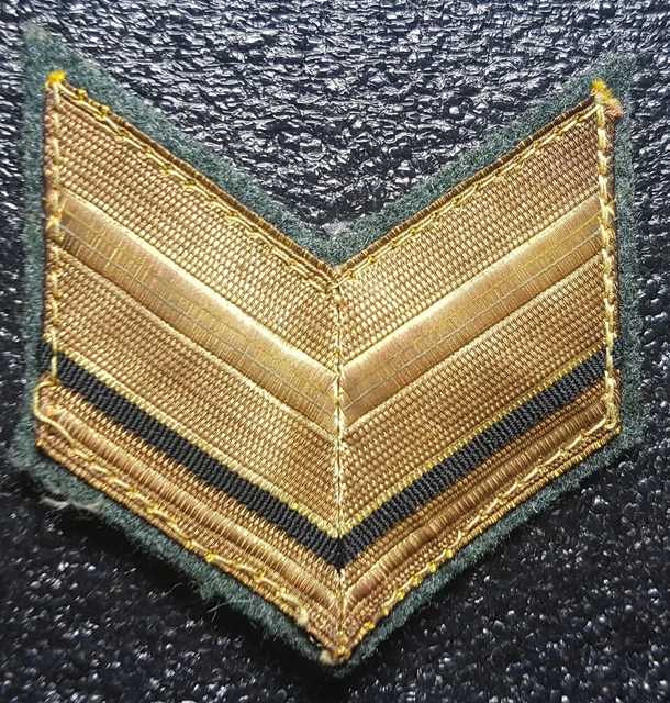 Italian Ranks Ww2 WW2 ORIGINAL ITALIAN Bullion Sergeant Rank Insignia £19.00 - PicClick UK