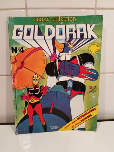 Super Collection Goldorak Numéro 4 Difunat 1978 Toei