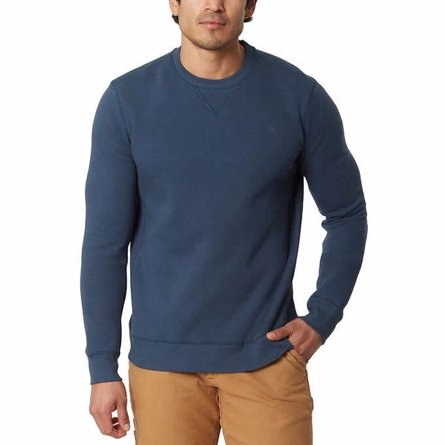 NWT GH BASS Co Men s Sueded Fleece Crew Neck Sweatshirt Sz 2XL