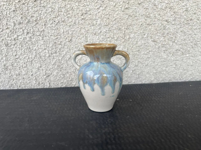 Vase Amphore Vases en Porcelaine Italienne Capodimonte Fleurs Et