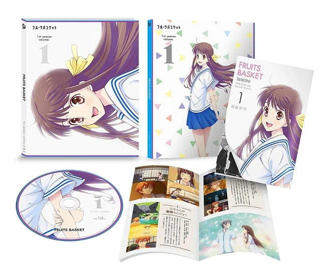 FRUITS BASKET 2019 1st season Vol.1 Bluray Booklet Japan EYXA12560
