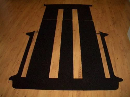 Cabina Habitación de Huéspedes Maletero Kit Alfombra Apto para VW T5 Multivan 2