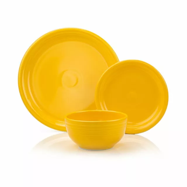 Fiesta® 12-Piece Bistro Dinnerware Set | Daffodil