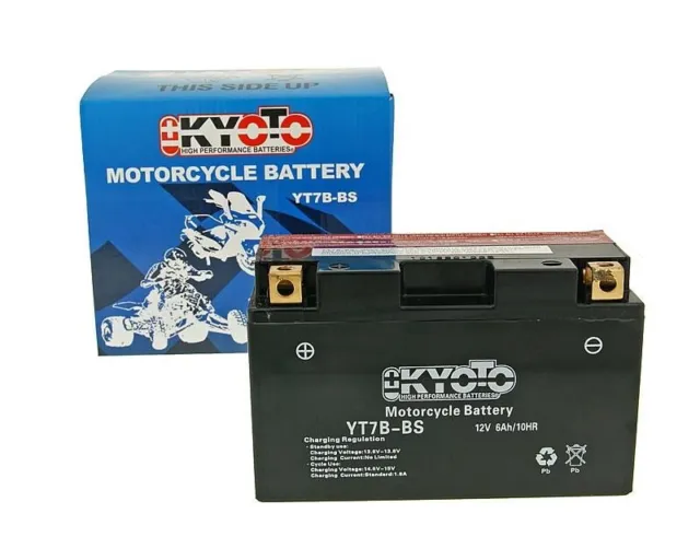 Batterie Moto YT7B-BS - X6 SANS MANUT Kyoto
