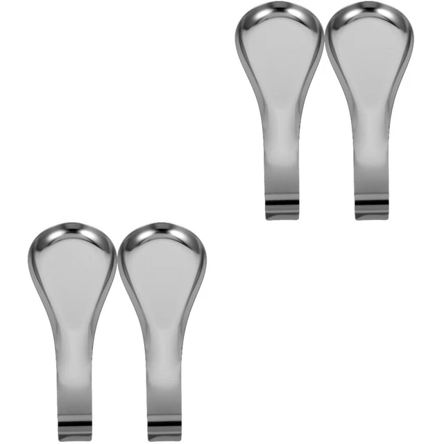 4 Pcs Piatto Di Antipasti Poggiamestolo Acciaio Inox Attrezzi Domestici Stufa