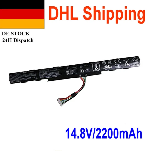 AS16A7K AS16A5K AS16A8K KT.00605.002 Sostituzione Della Batteria Del Laptop Per Acer Aspire E15 E5-475 E5-475G E5-575 E5-575G E5-575T E5-575TG E5-774 - 4