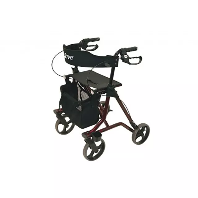 Drive Medical Torro Leichtgewichtrollator - Rouge