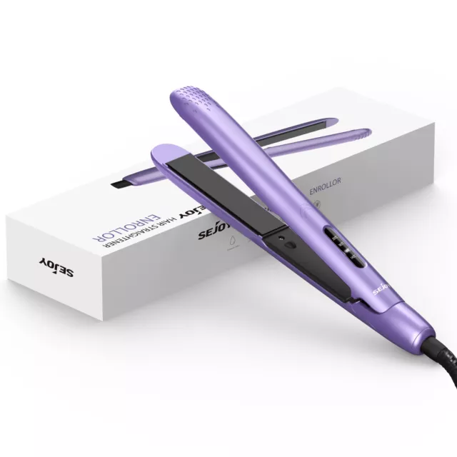 SEJOY 2in1 Haarglätter Glätteisen Keramik Lockenstab Straightener Haarglätteisen