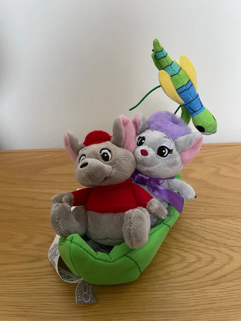 DISNEY 100 DECADES The Rescuers Miss Bianca Bernard Evinrude Boat Plush ...