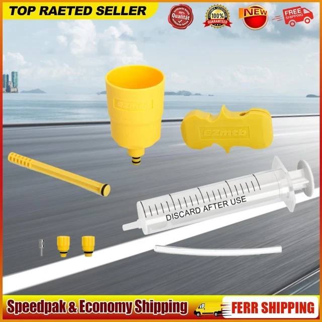 Bicycle Brake Oil Bleed Kit Easy To Use Funnel Oil Stopper for SHIMANO