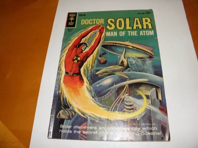 Doctor Solar Man Of The Atom #7 March 1964 Gold Key Painted Cover LOWER GRADE
