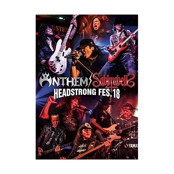 NEW ANTHEM SABBRABELLES HEADSTRONG FES.18 Bluray Japan GQXS90365