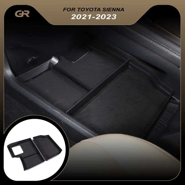 For Toyota Sienna XA40 21-23 Center Console Bottom Panel Storage Tray Box