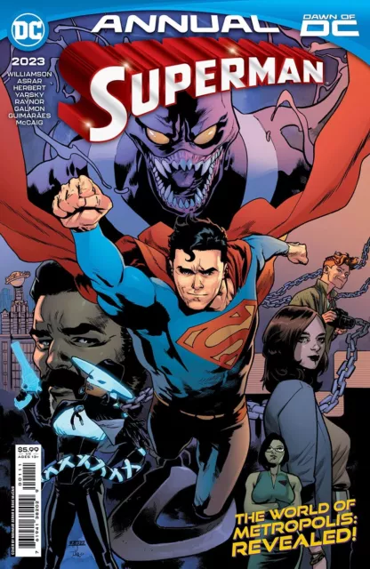 Superman Annual 2023 1 Covera Nm Dc Comics New Series 2023
