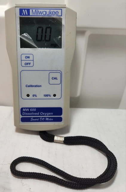 Milwaukee MW 600 MW600 Polarographic Portable Dissolved Oxygen Meter Smart NEW