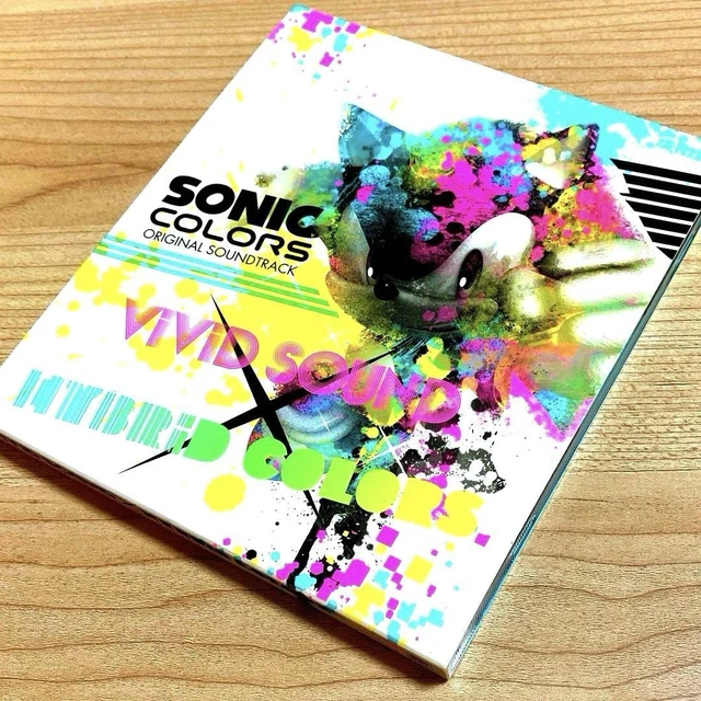 「SONIC COLORS」ORIGINAL SOUNDTRACK ViViD… Sonic Colors Original Soundtrack Vivid Sound × Hybrid Colors