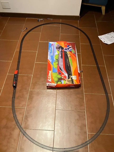 GRAFOPLAST - Binario nero adesivo per strisce modulari e /o targhette. Lunghezza mm 430. Confezione da 48