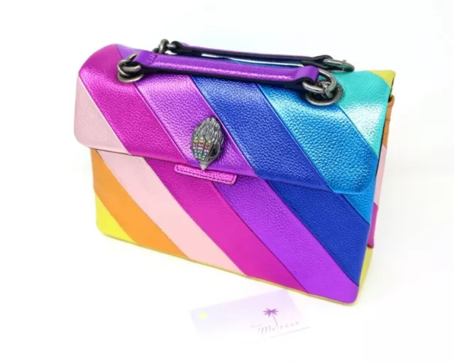 KURT GEIGER KENSINGTON Rainbow Bag NWT $260.00 - PicClick