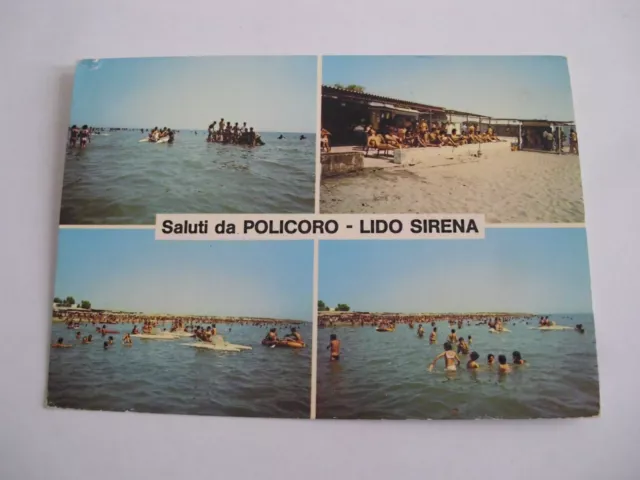 Matera - Saluti da Policoro Lido Sirena - spedita f. g. 1978