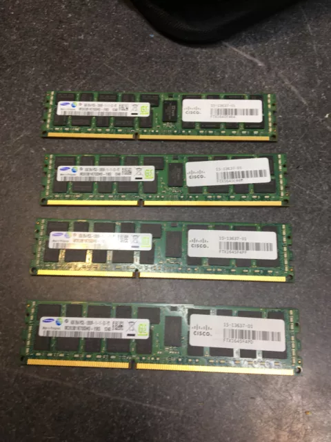 32GB PC3L-12800R (DDR3 1600MHz, 4RX4) ECC Server Memory