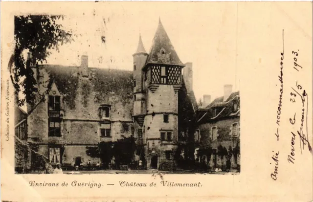 CPA AK Env. de GUERIGNY - Chateau de Villemenant (456782)