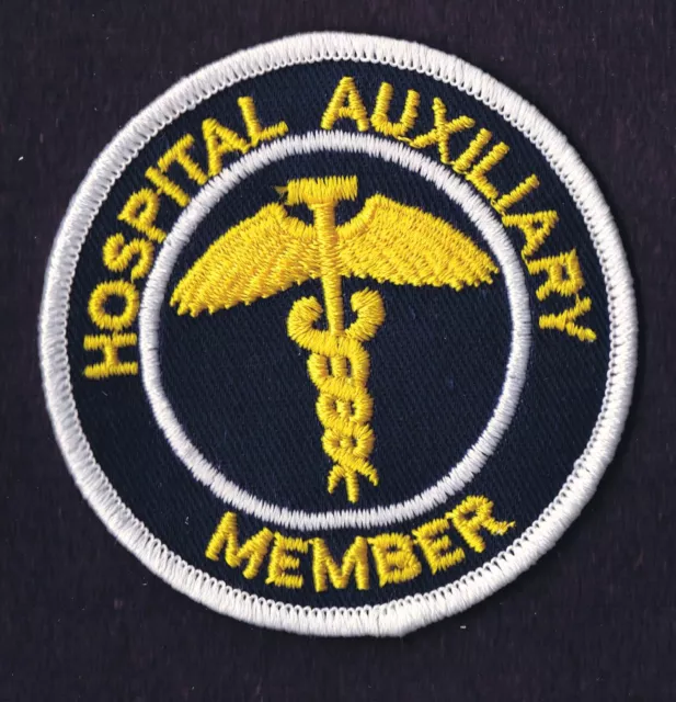 LMH PATCH Badge  HOSPITAL AUXILIARY  Medical Center Volunteer MEMBER Womens  3"
