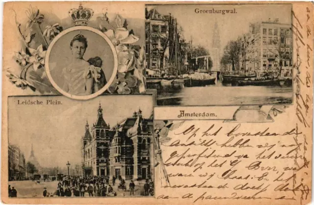 CPA AK AMSTERDAM Souvenir. NETHERLANDS (624413)