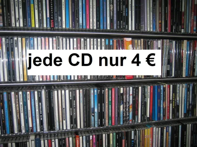 Verschiedene CD's INTERNATIONAL A-Z Auswahl Sammlung Rock Pop Jazz jede CD 4 €**