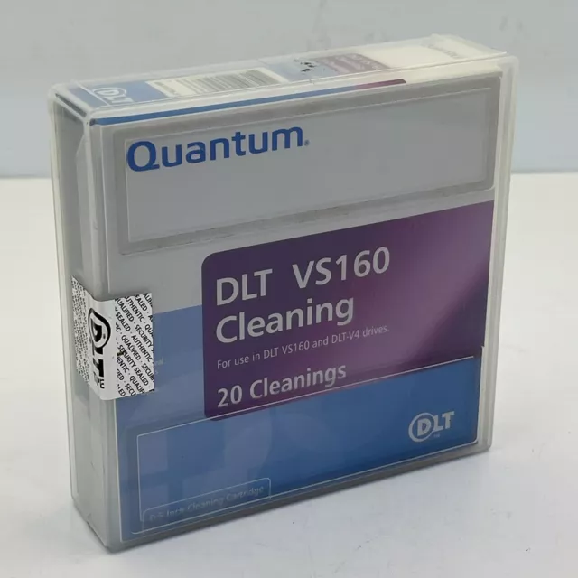 Quantum Dlt Vs160 Cleaning Cartridge 20 Cleanings Nib