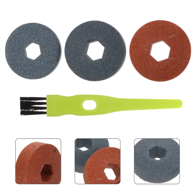 4 Pcs Sharpener Accessories Polishing Wheels Tool Sharpening Grinder