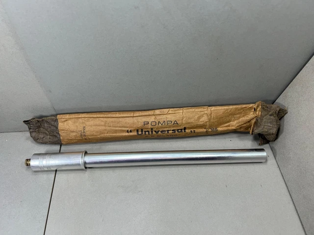 Pompe à Vélo Ancienne Lapize - Alluminium 33/30 Cm - Pour Pièces Ou Déco