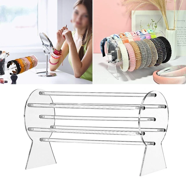 Lot de 10 supports de présentation en acrylique transparent pour supports de spécimens minéraux, pour chevalets de géodes en cristal, rehausseurs de collection de roches, bases de présentation