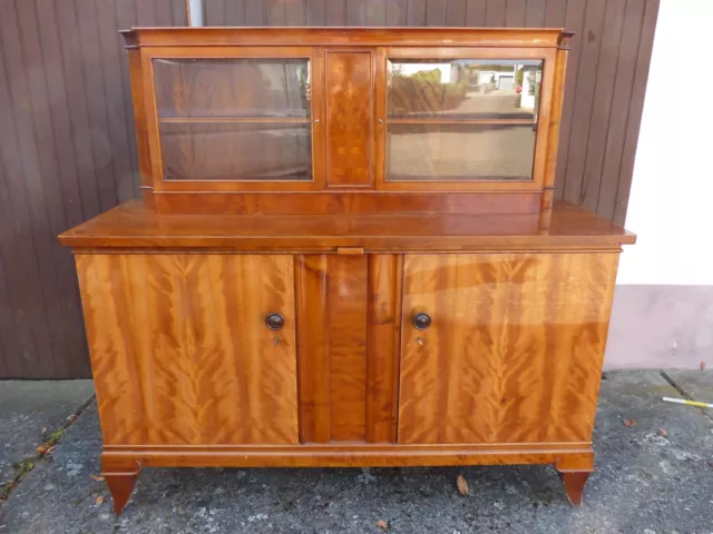 Buffet Anrichte Art Deco um 1920 Birke geflammt