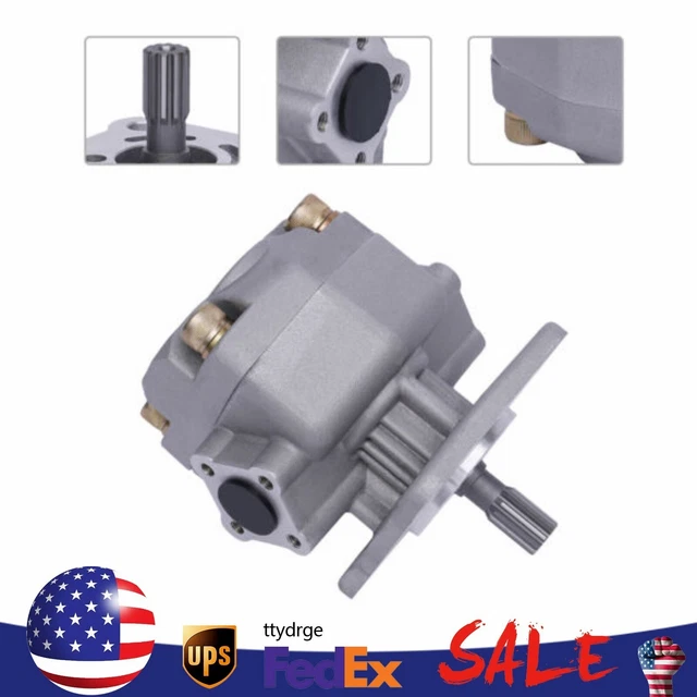 Hydraulic Gear Pump For Kubota L235 L275 L2402 L2602 & Mitsubishi MT300D MT250