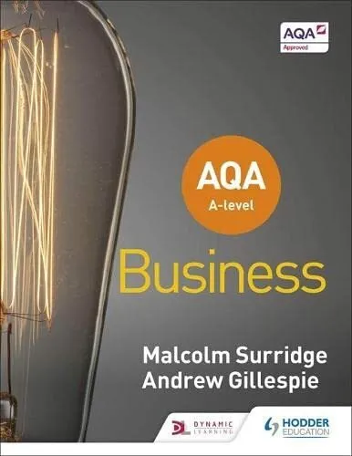 AQA A-level Business (Surridge and Gillespie) by Gillespie, Andrew 1510453342